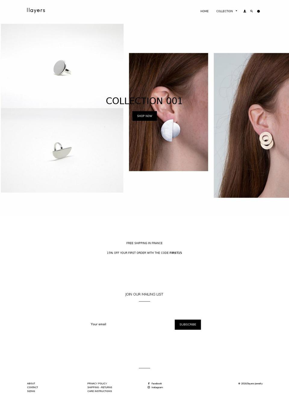 llayersnyc.com shopify website screenshot