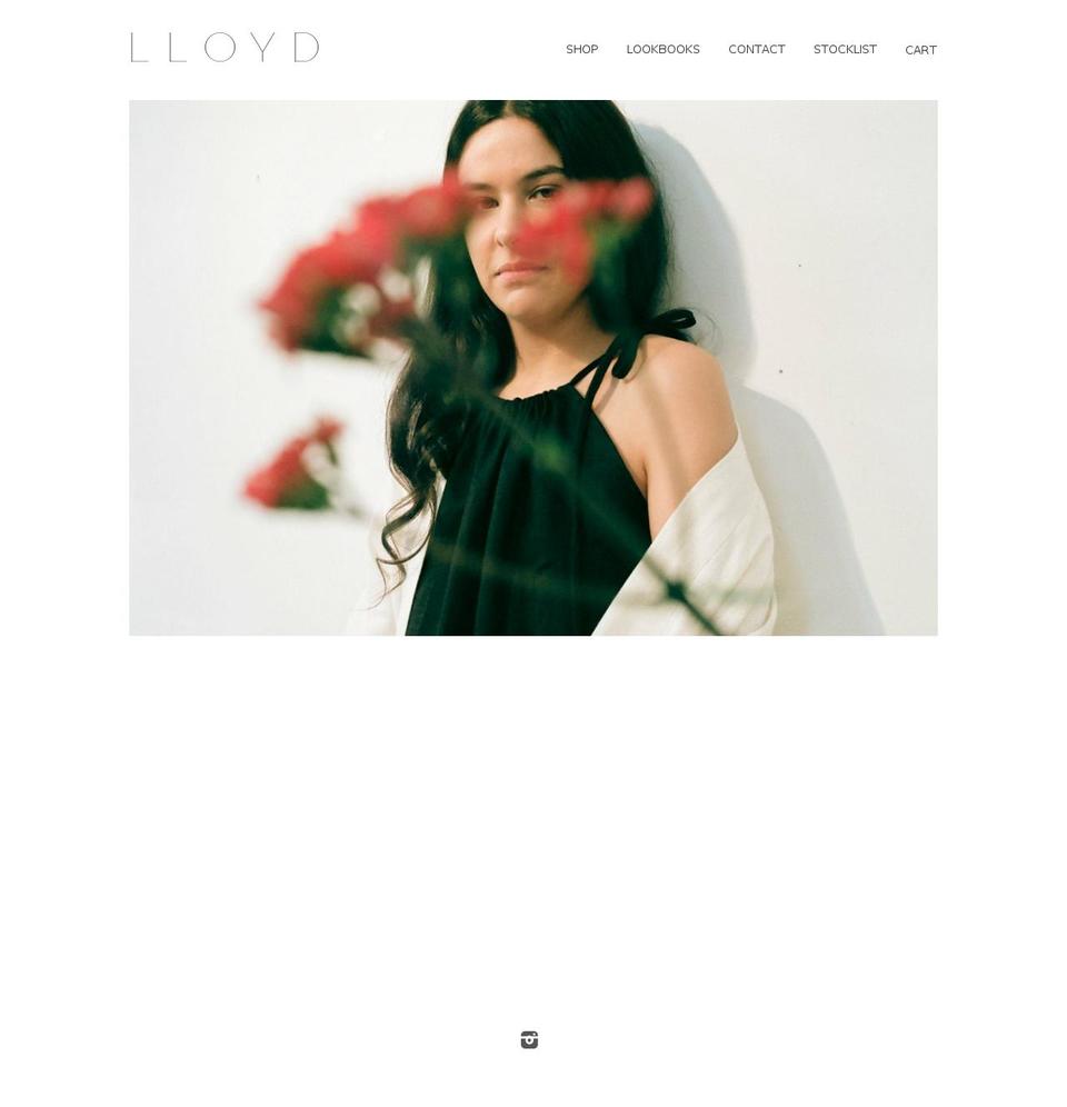 lloydclothing.com shopify website screenshot