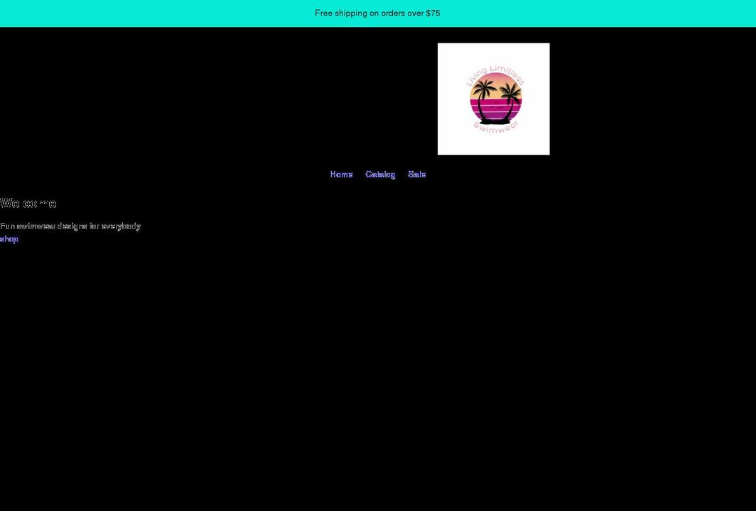 llswimsuits.com shopify website screenshot