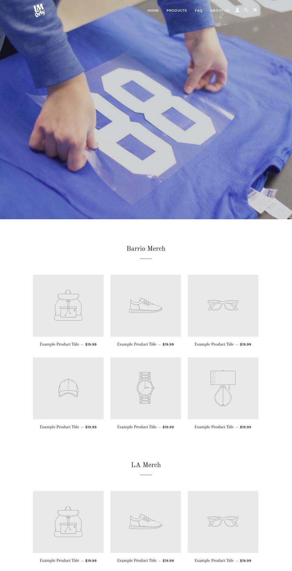 lm-orly.com — Shopify storefront screenshot