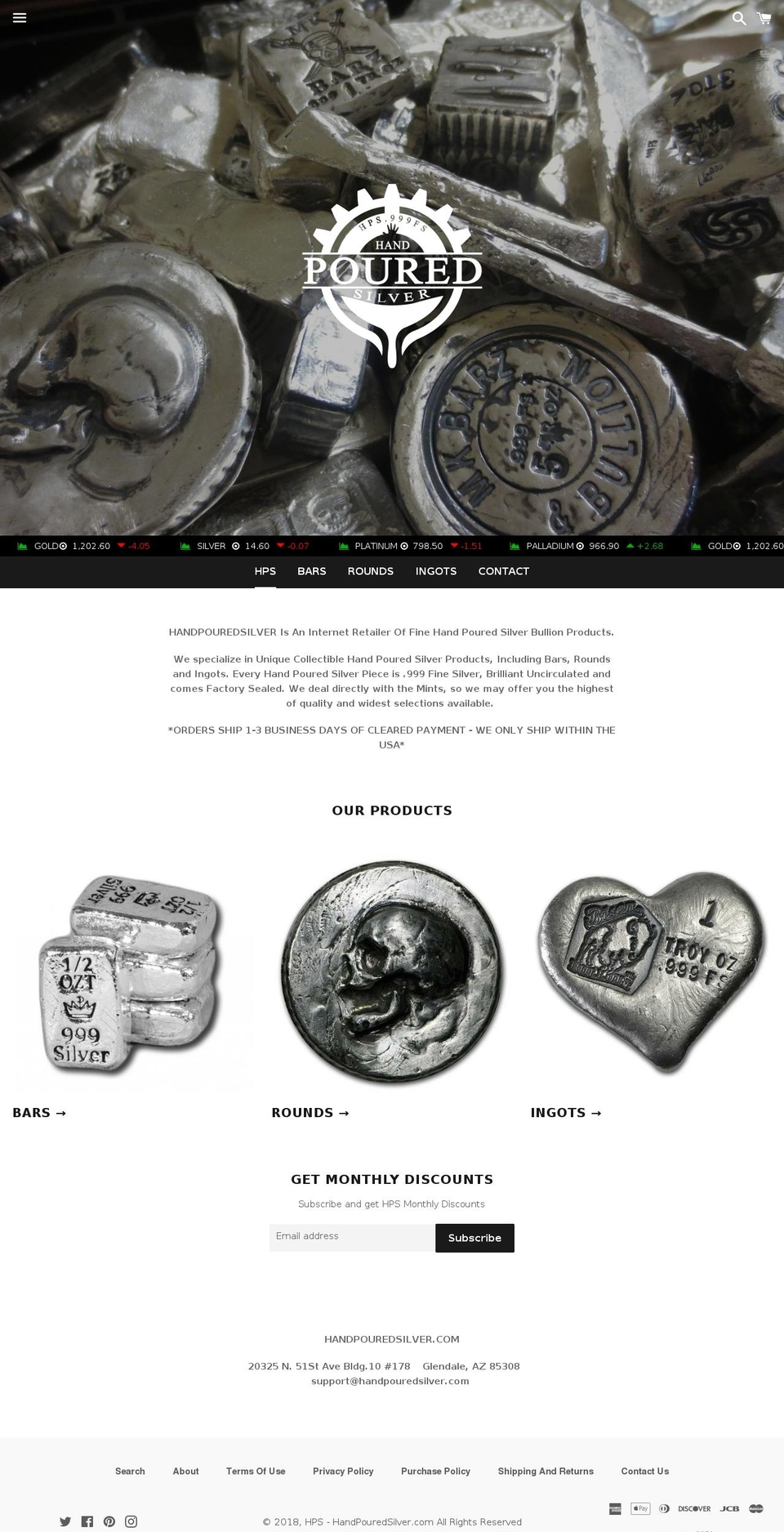 lmcoins.com — Shopify storefront screenshot