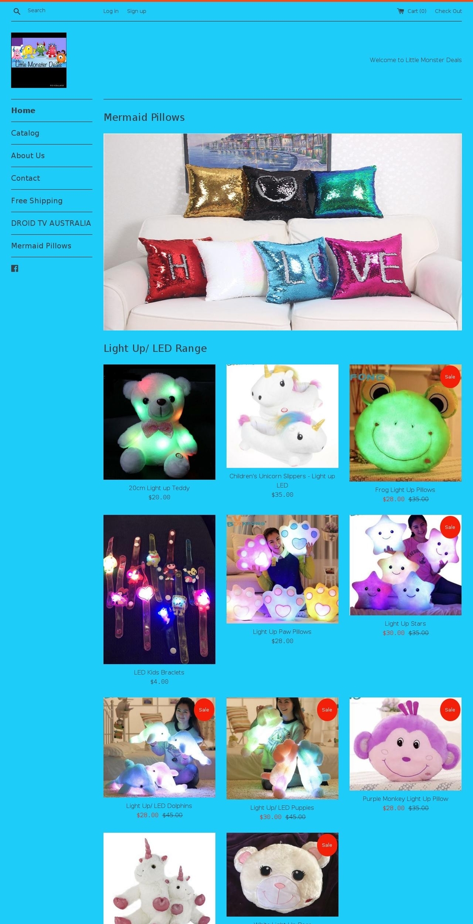 lmdsau.com — Shopify storefront screenshot