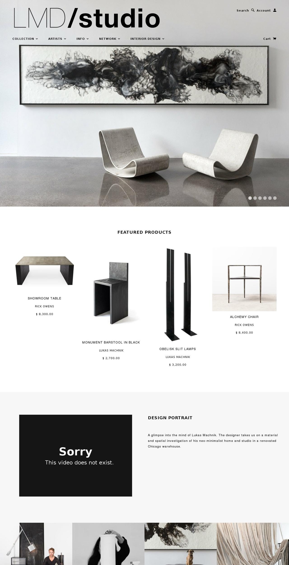 lmdstudio.net shopify website screenshot