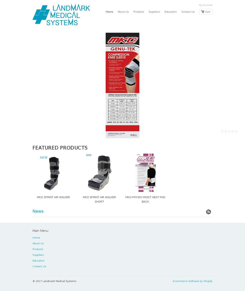 lmedsys.com shopify website screenshot