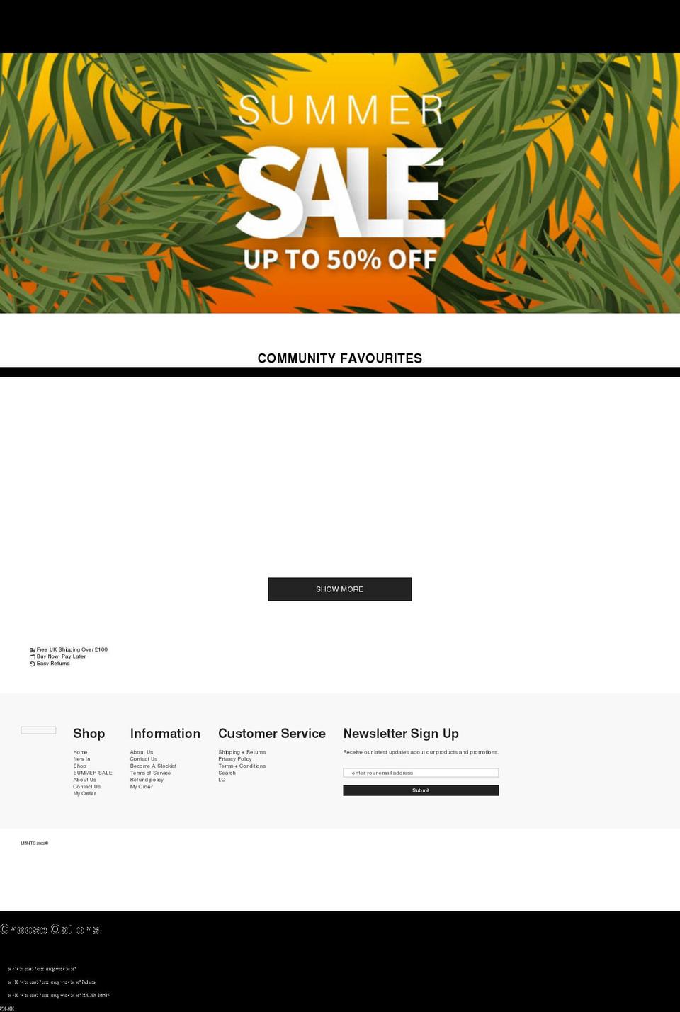 lmnts-brand.com shopify website screenshot