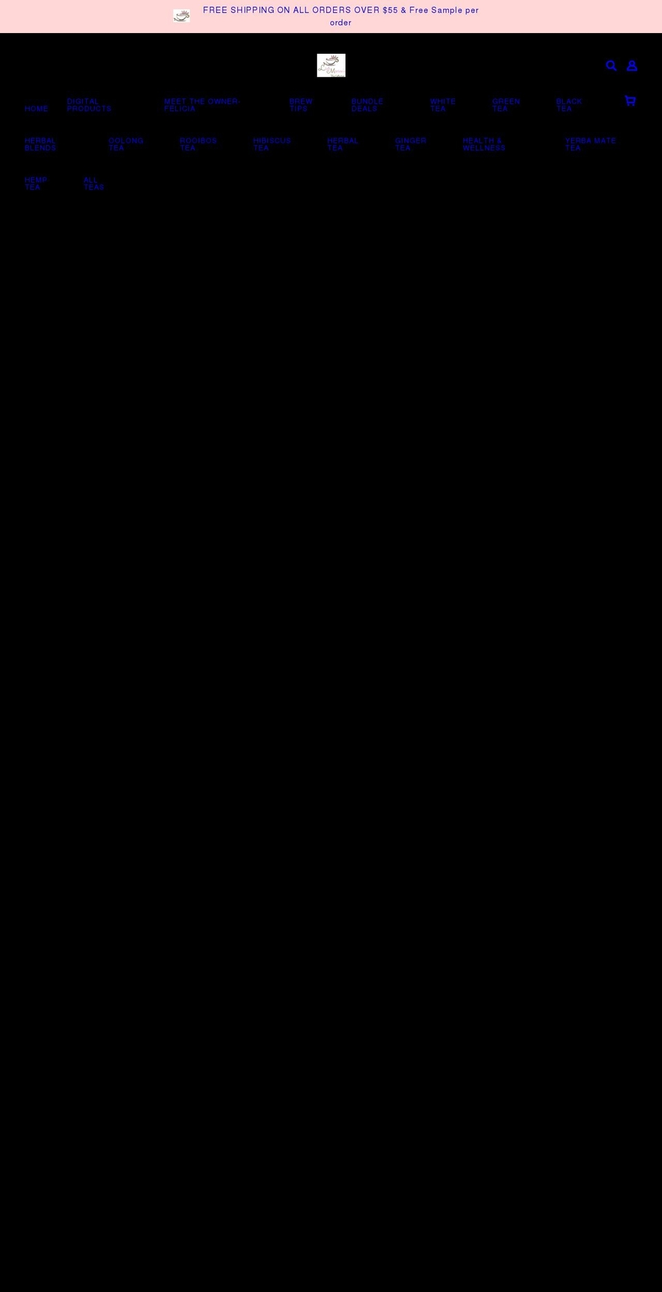 lmteacollection.com shopify website screenshot