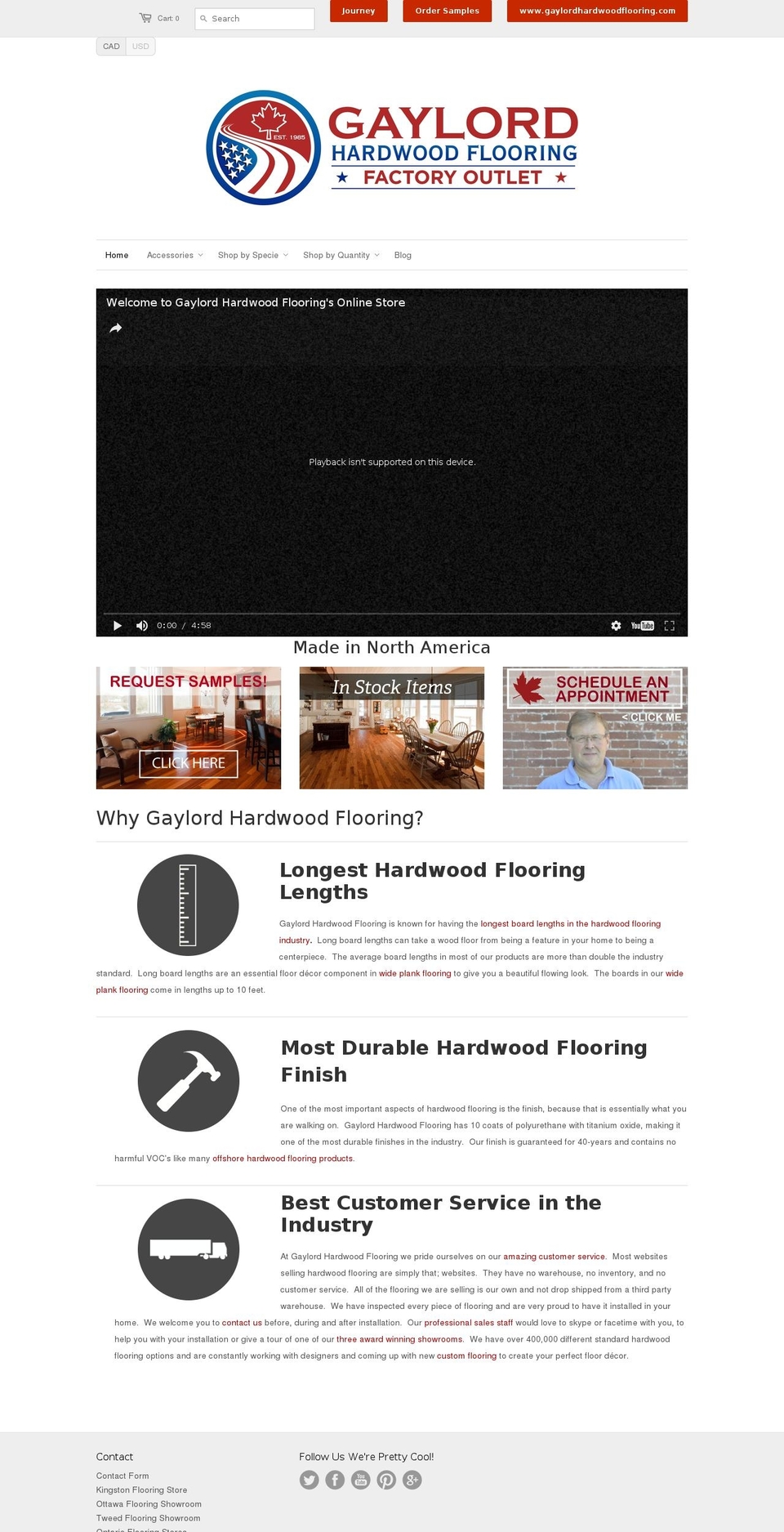 lnghardwoodflooringliquidators.com shopify website screenshot