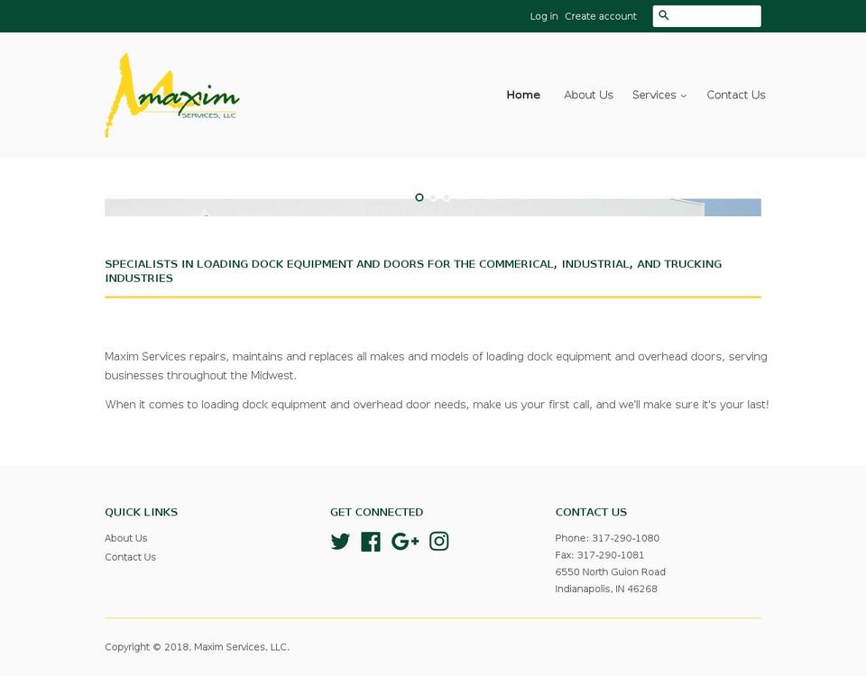 loadingdockequipment.com shopify website screenshot