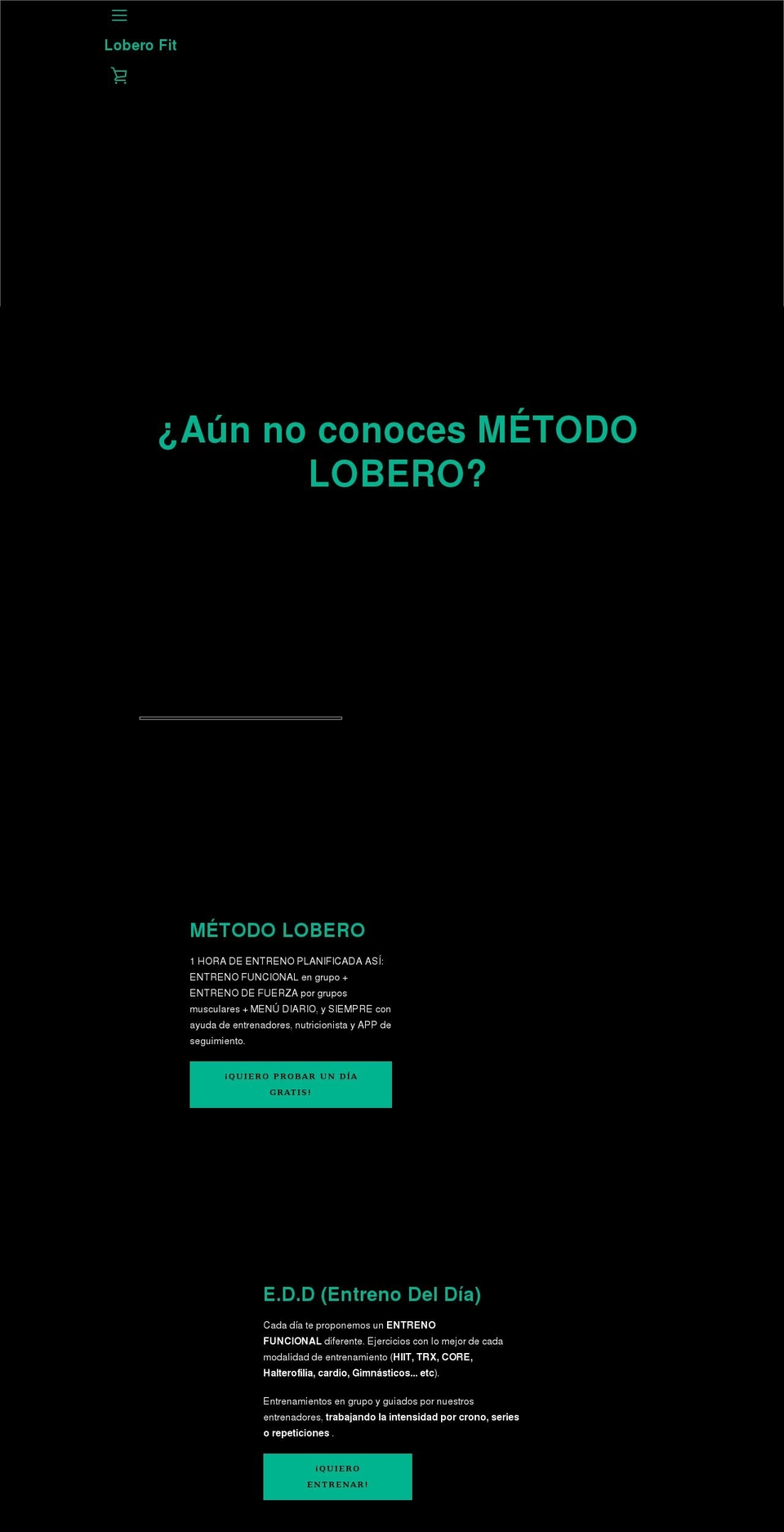 loberofit.com — Shopify storefront screenshot