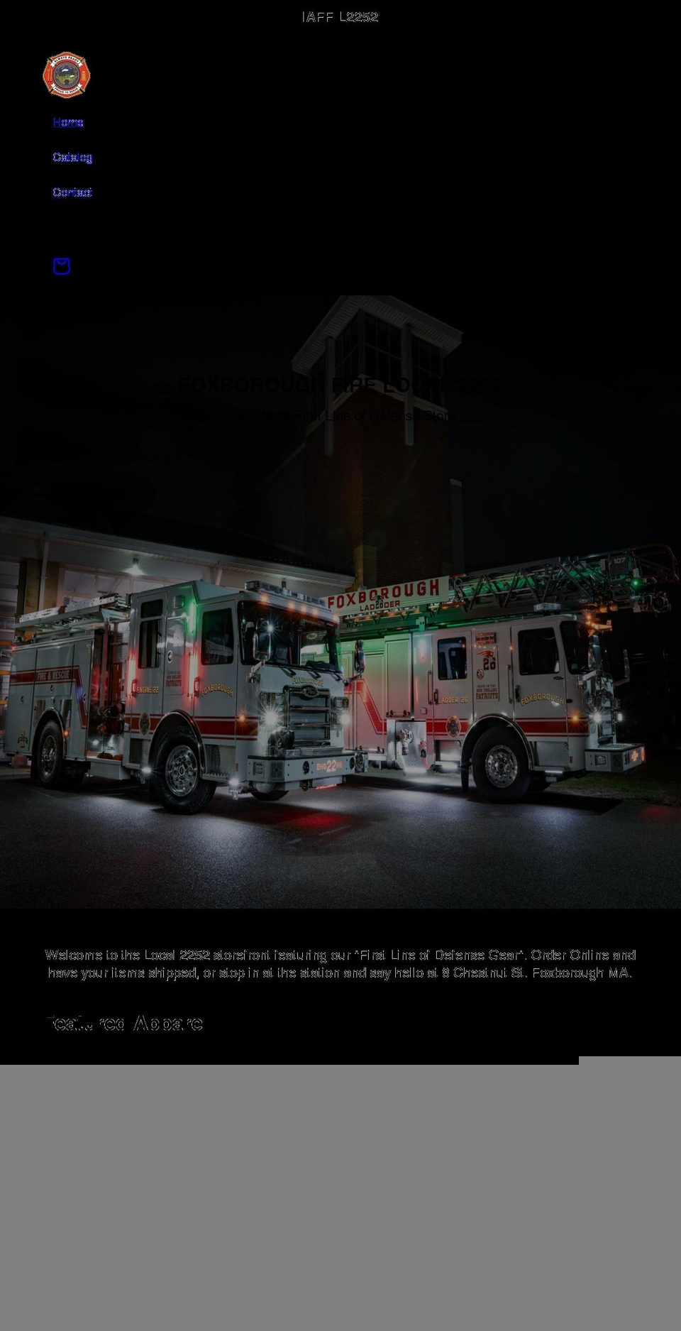 local2252.com shopify website screenshot