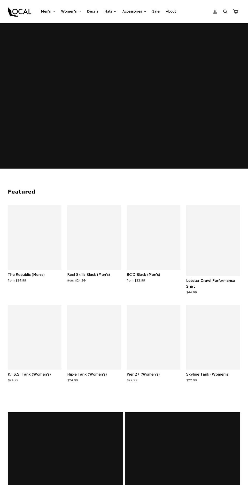 localbrandtap.com — Shopify storefront screenshot