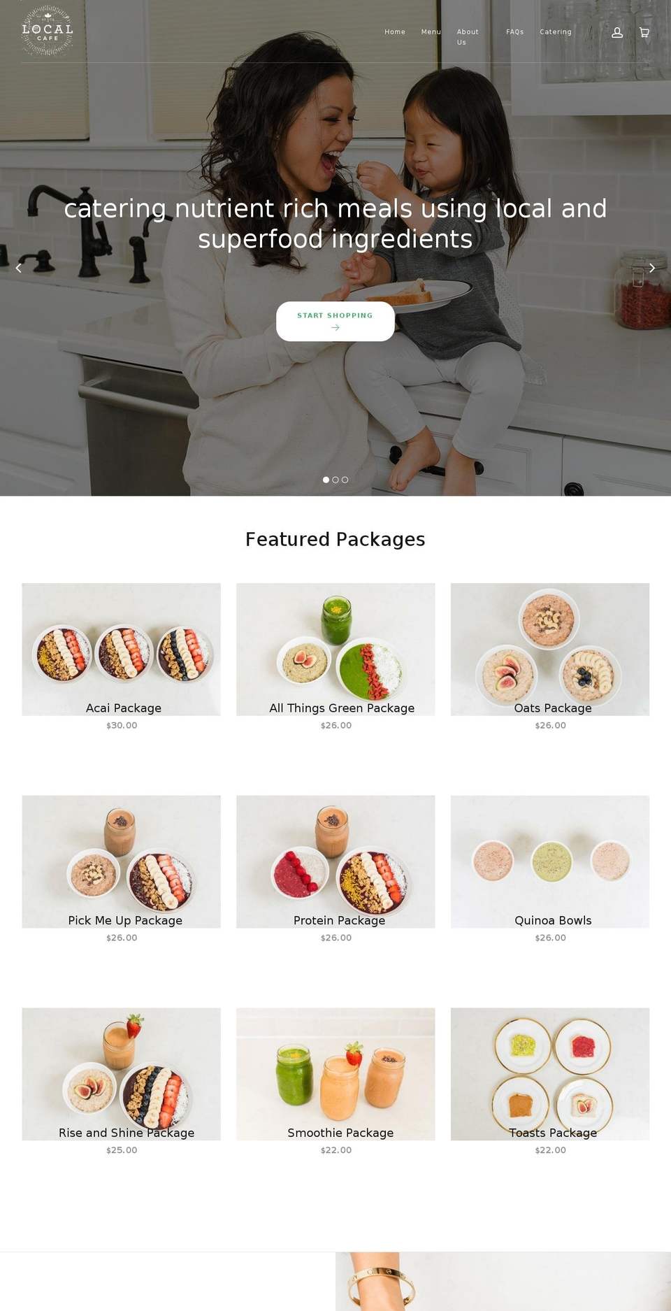 localcafesf.com shopify website screenshot