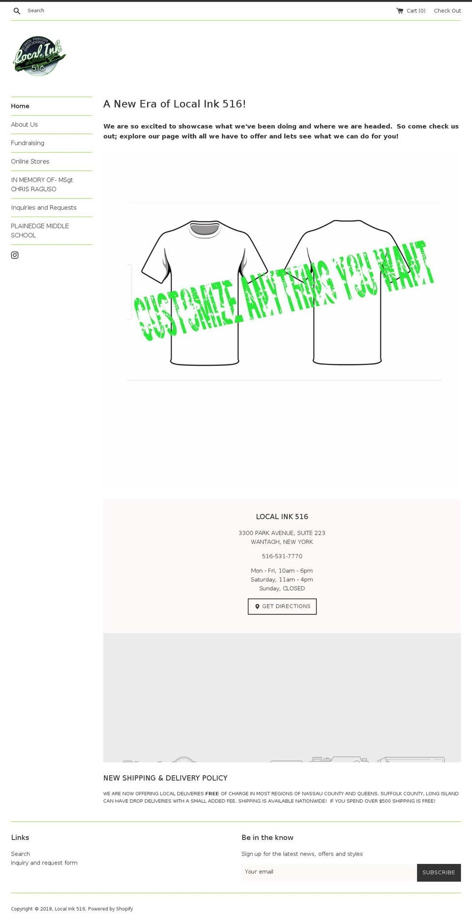 localink516.com shopify website screenshot