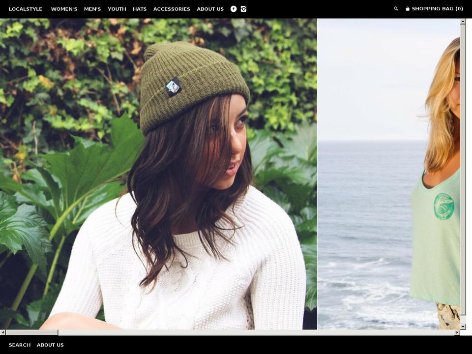 Lookbook Shopify theme site example localstyleclothing.com