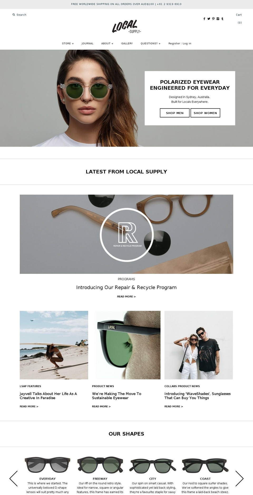 Local Shopify theme site example localsunnies.com