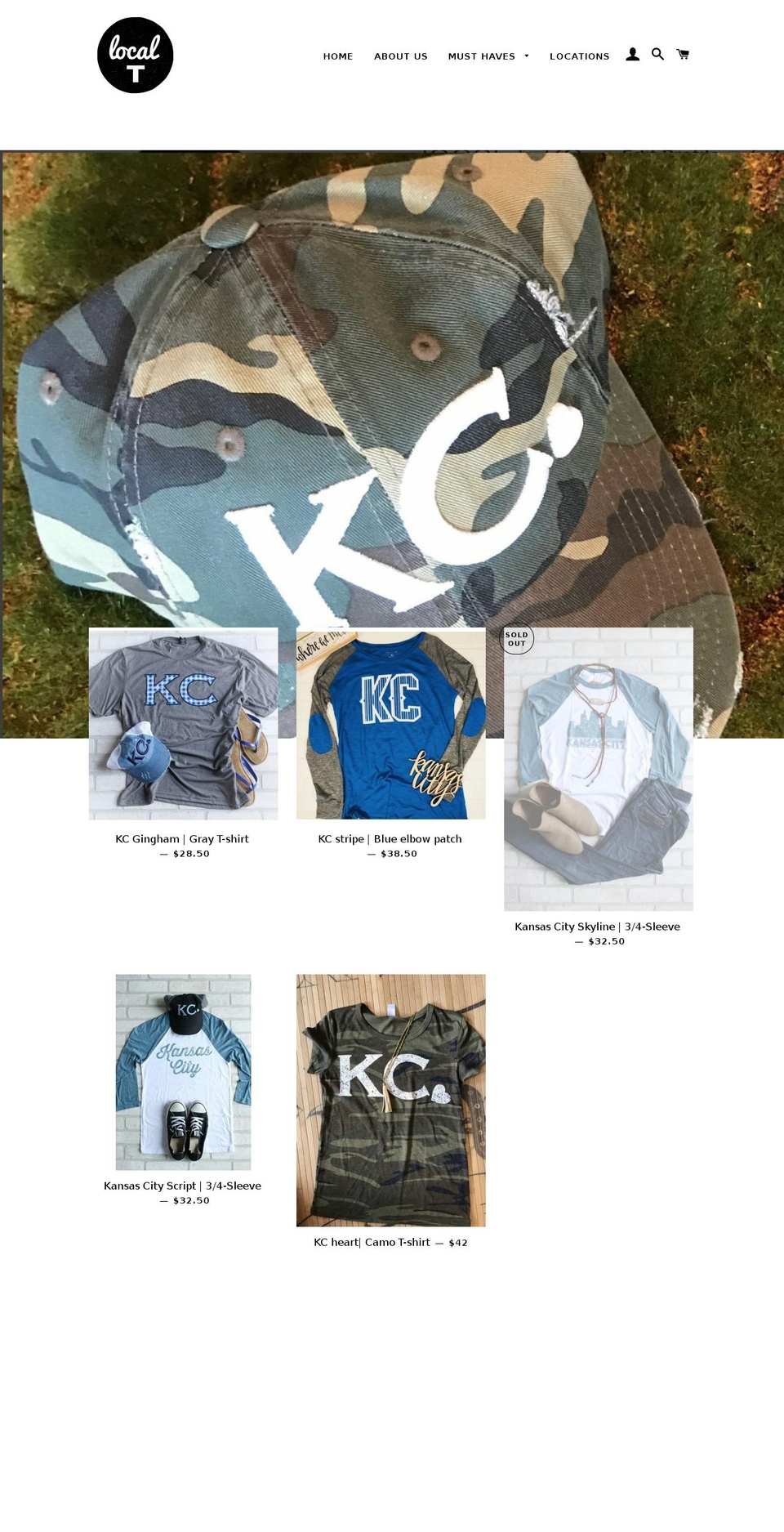 localtkc.com — Shopify storefront screenshot