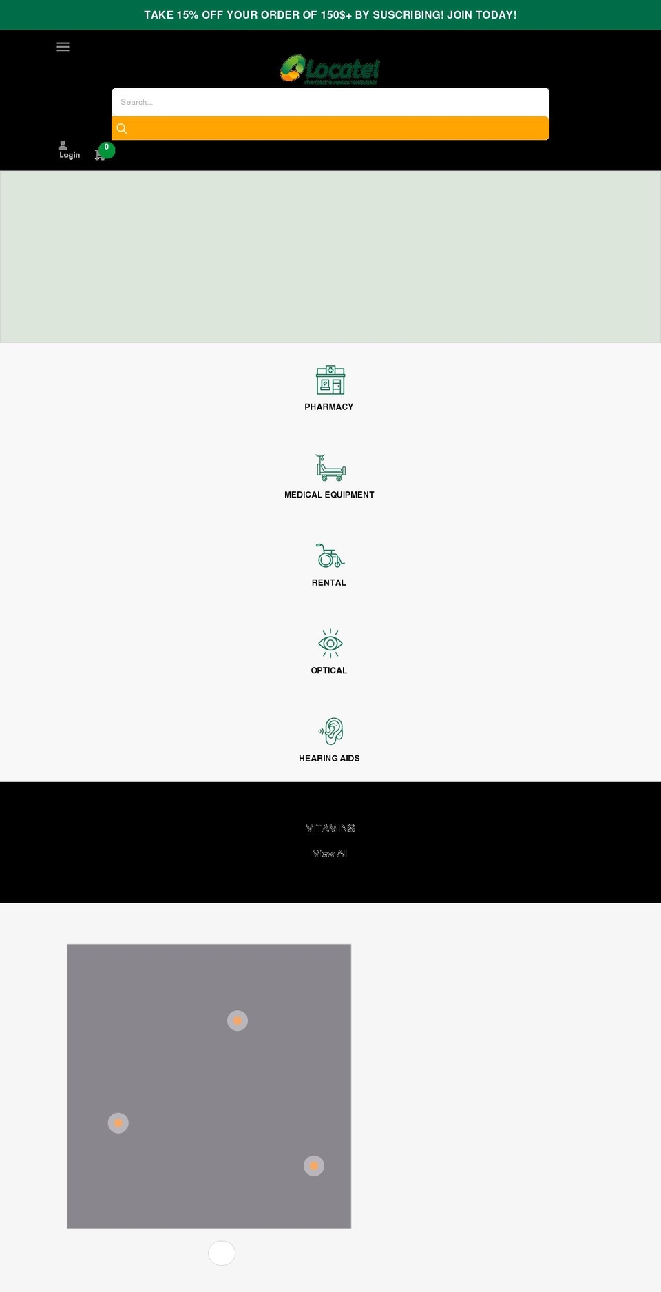 locatelonline.com — Shopify storefront screenshot