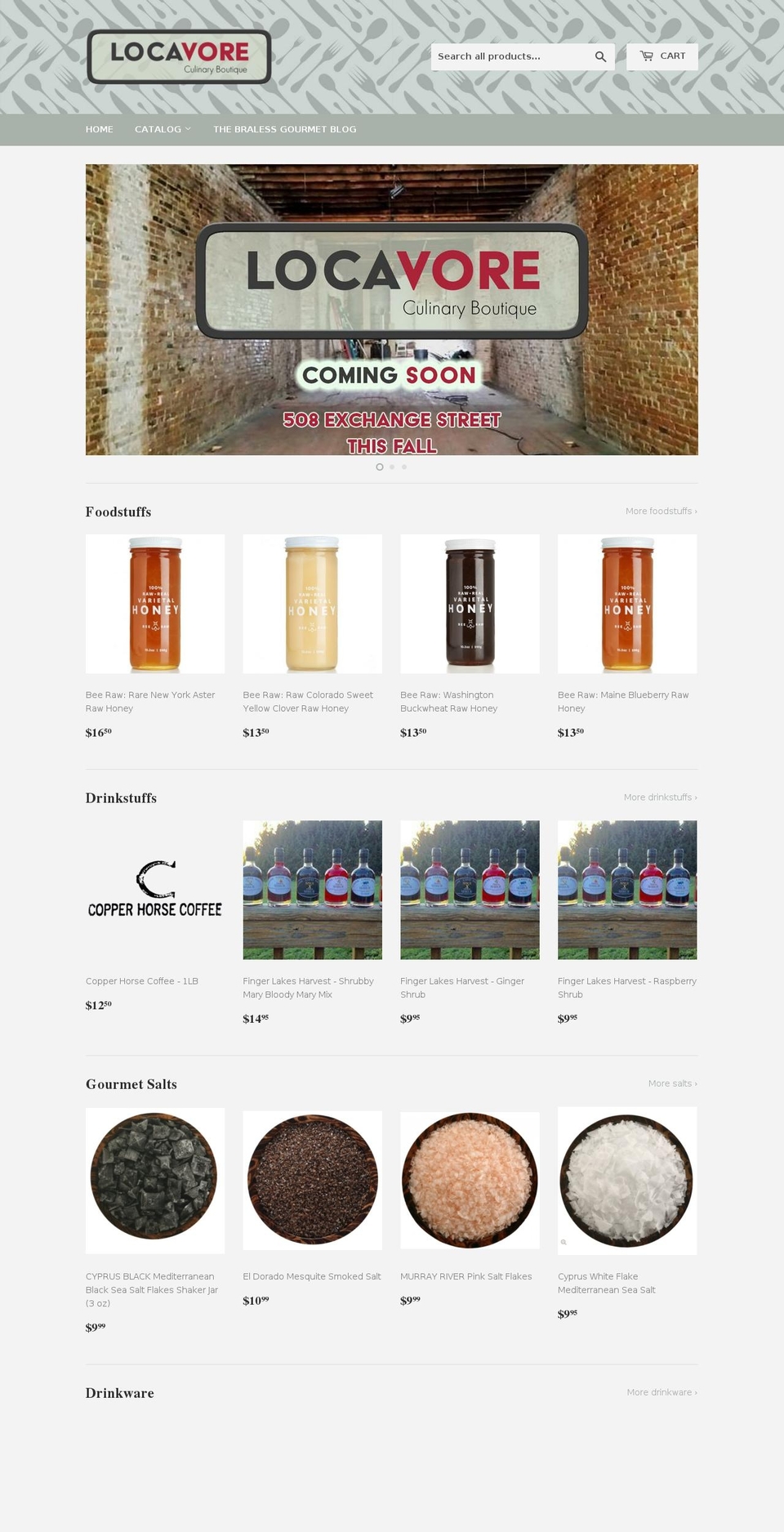 locavorestore.com — Shopify storefront screenshot