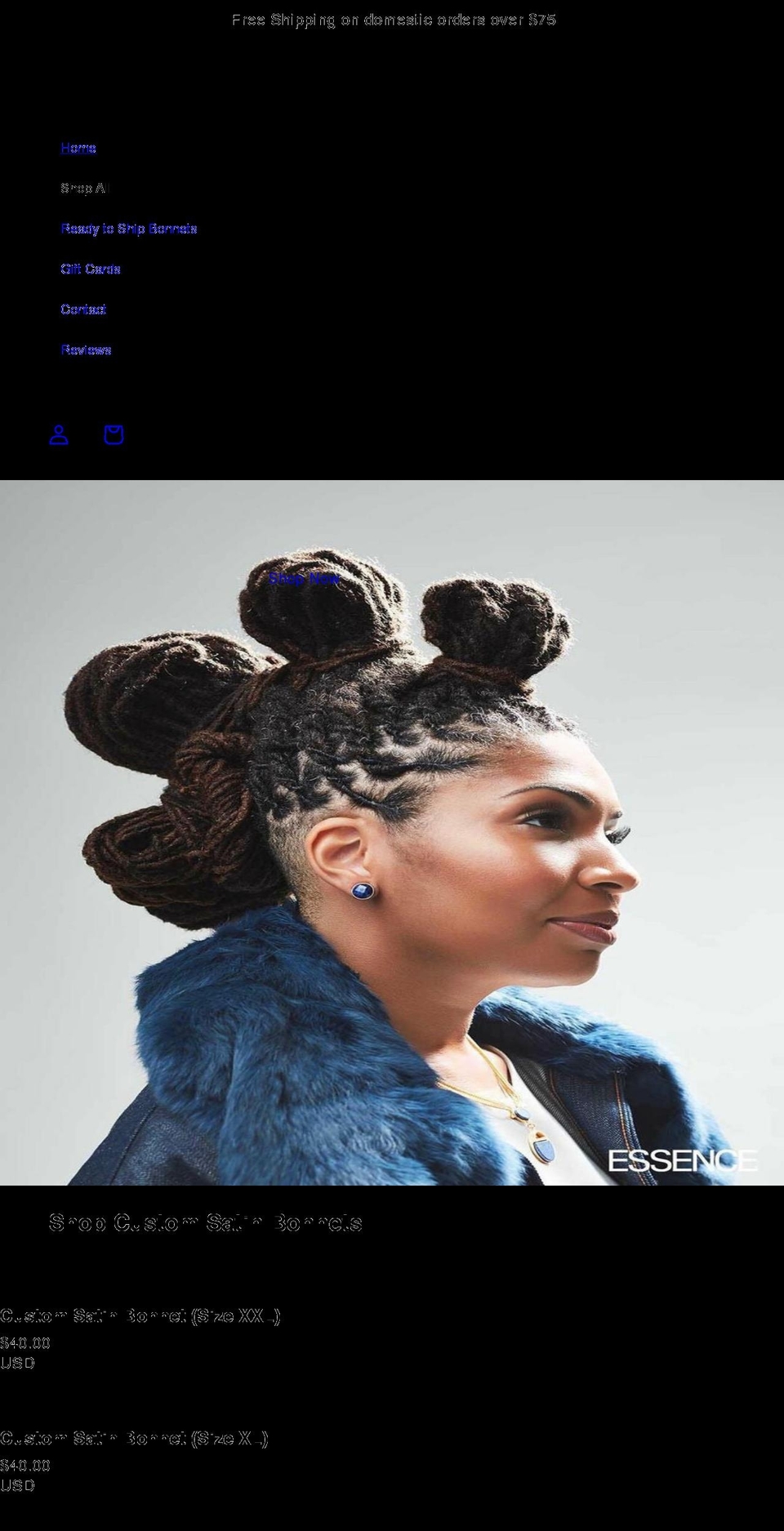 loccrush.com shopify website screenshot