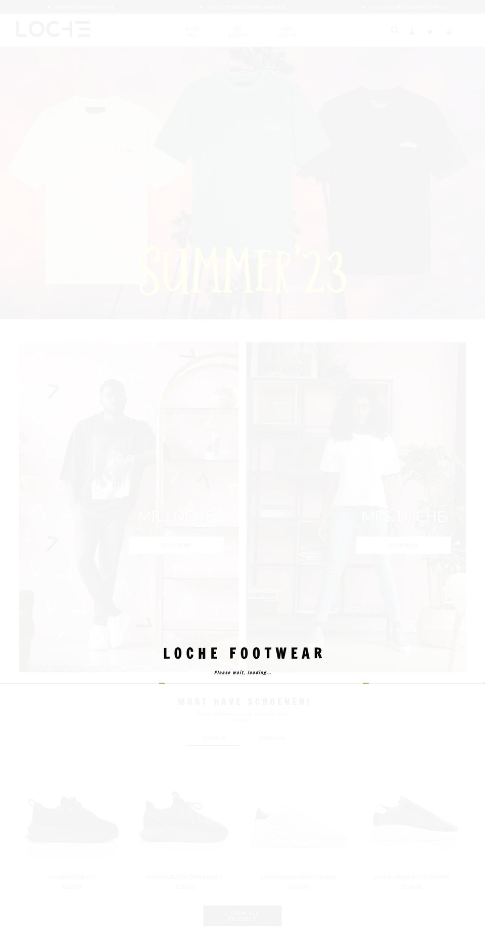 theme-adeline Shopify theme site example loche.nl