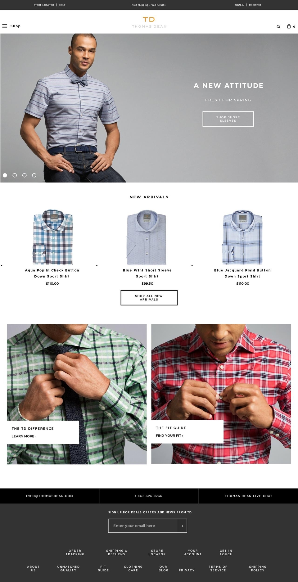 Thomas Dean \u0026 Co. Shopify theme site example lochlane.com