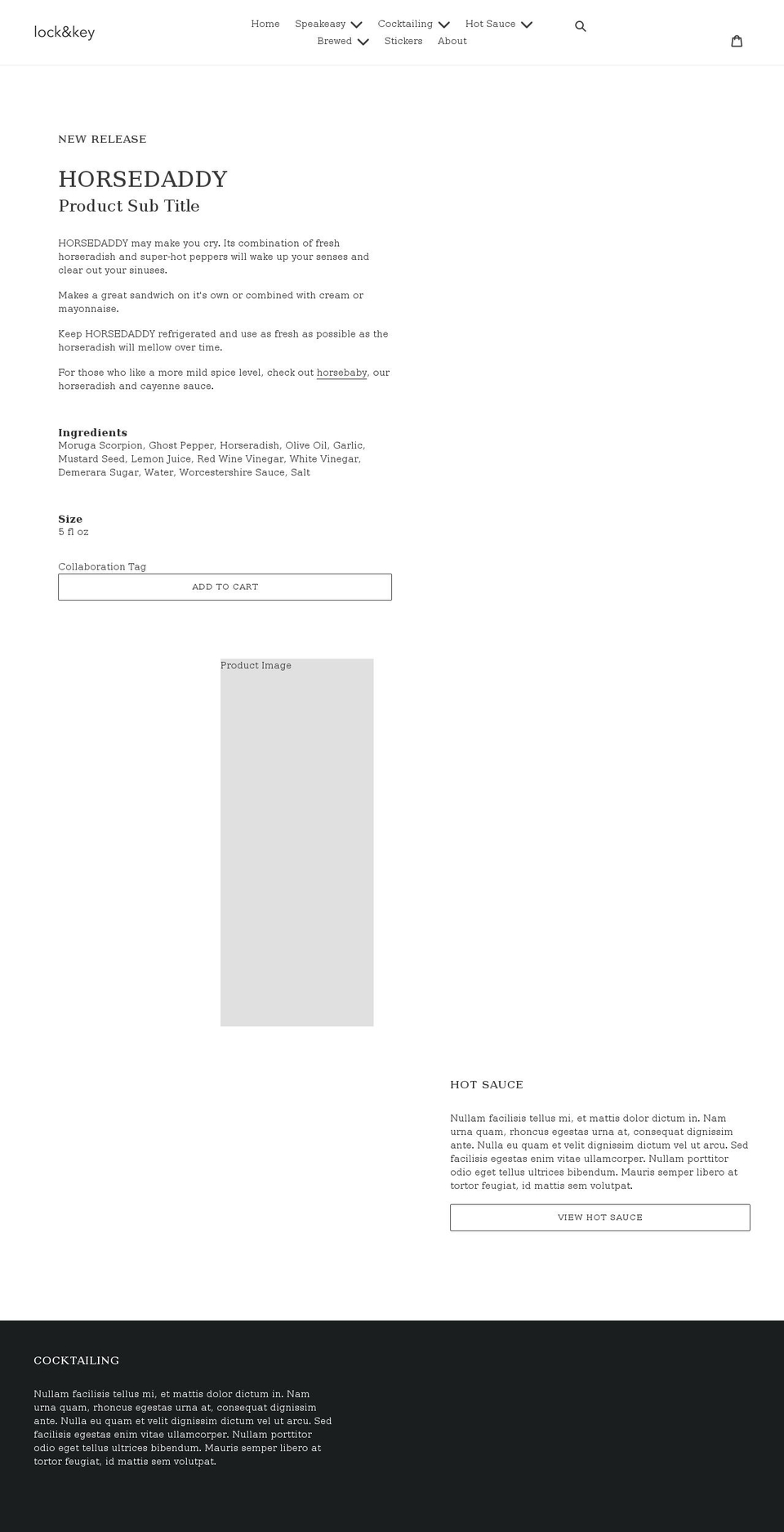 lockandkeypgh.com shopify website screenshot