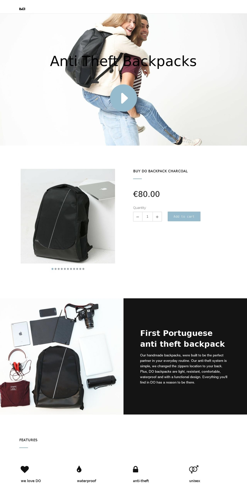 lockdo.com shopify website screenshot