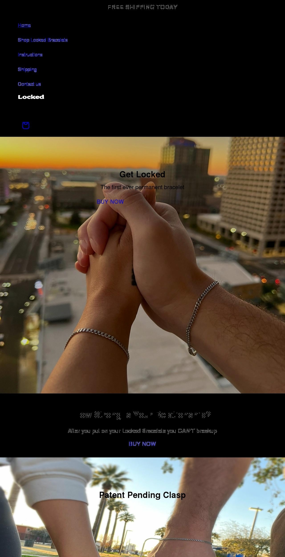 lockedshop.com shopify website screenshot