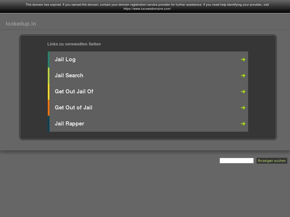 lockedup.in shopify website screenshot