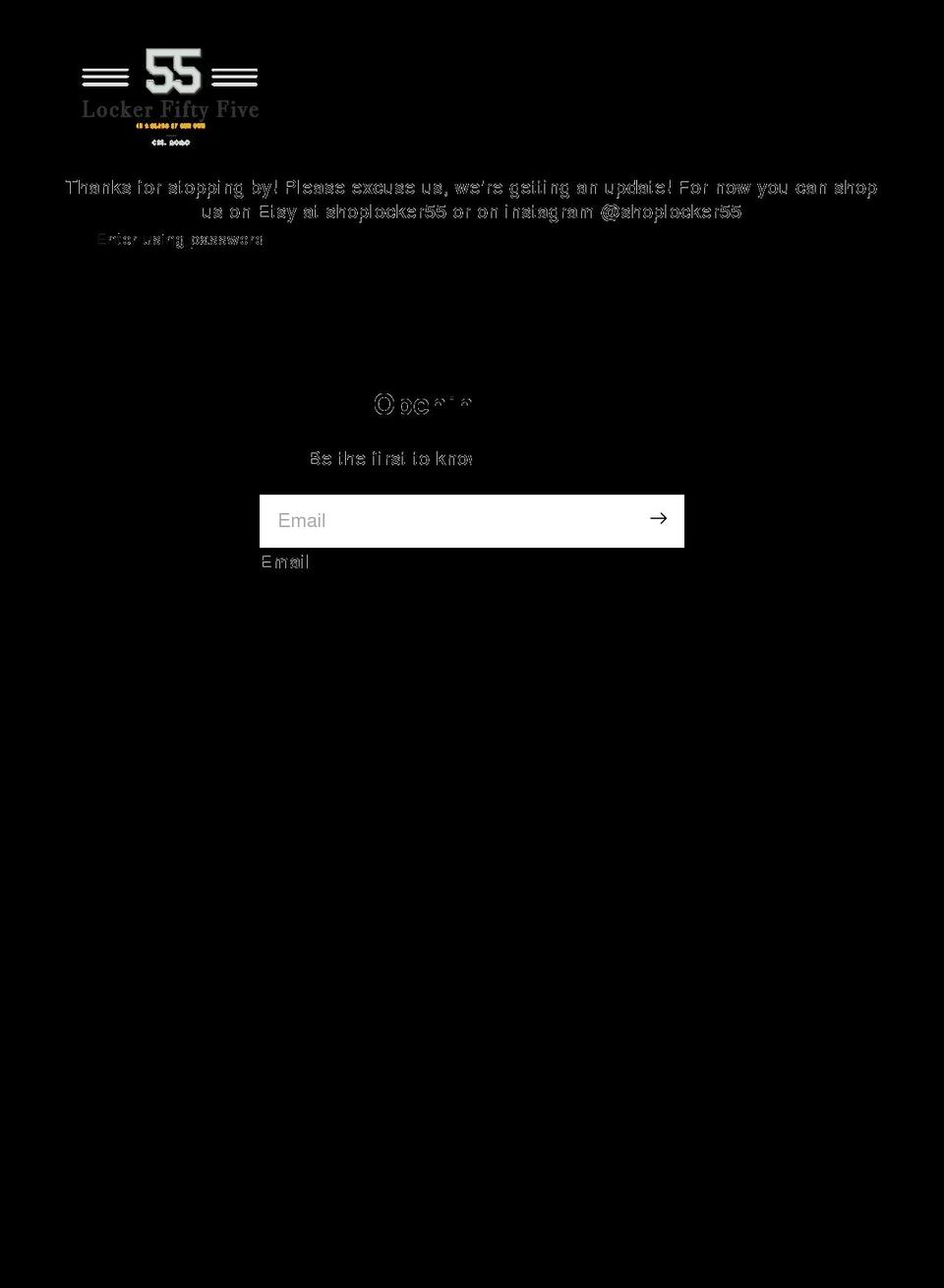 locker-55.com shopify website screenshot