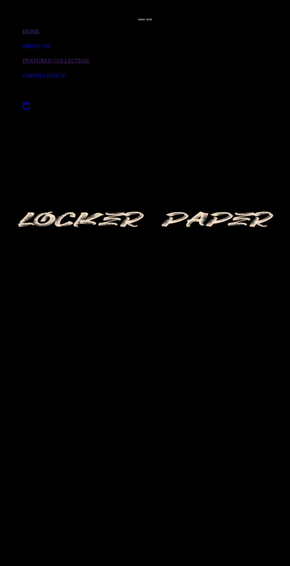 lockerpaper.com shopify website screenshot