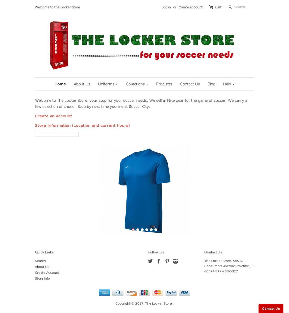 lockerstore.net shopify website screenshot