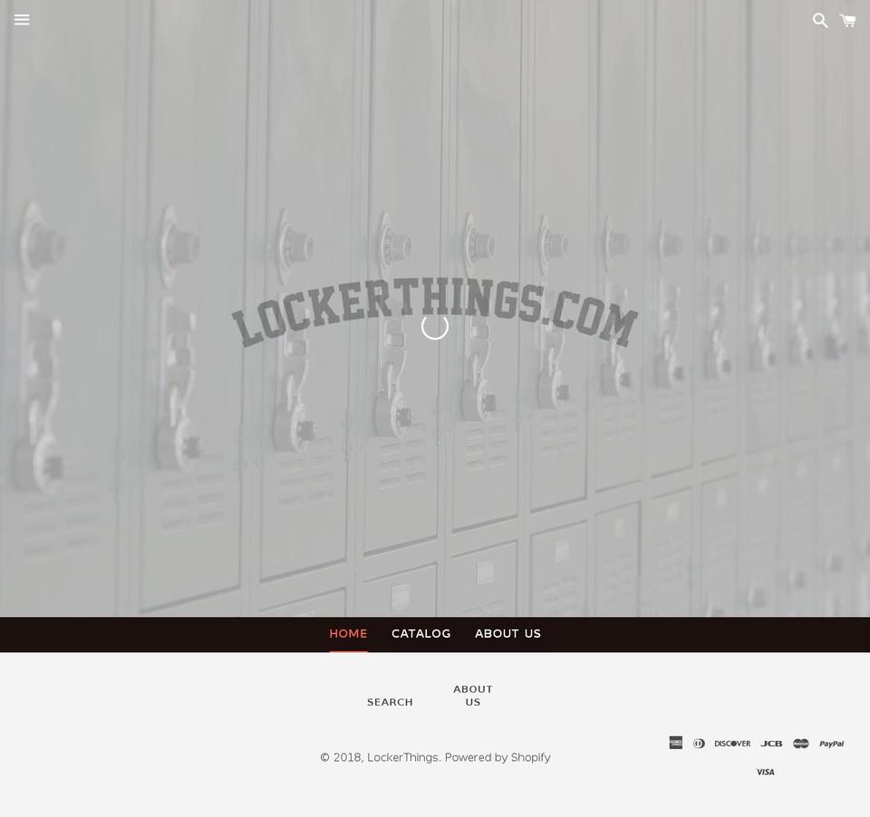 lockerthings.com — Shopify storefront screenshot