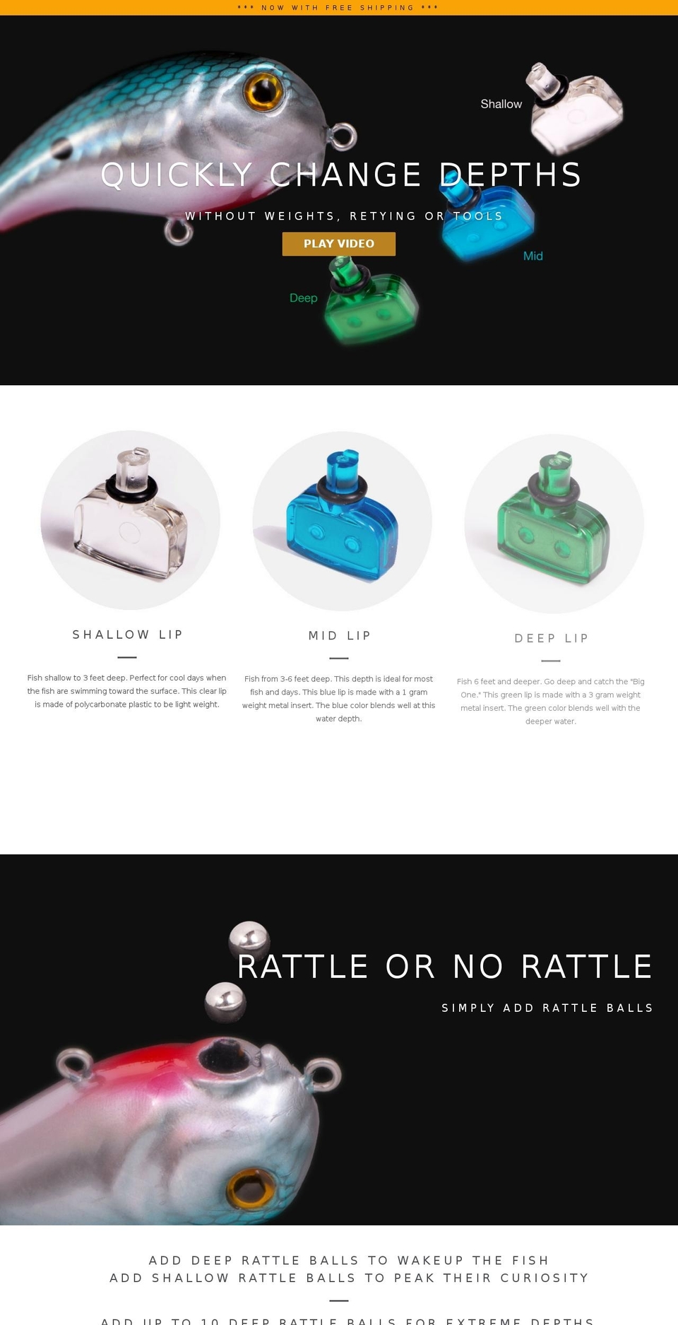 locknloadlure.com shopify website screenshot