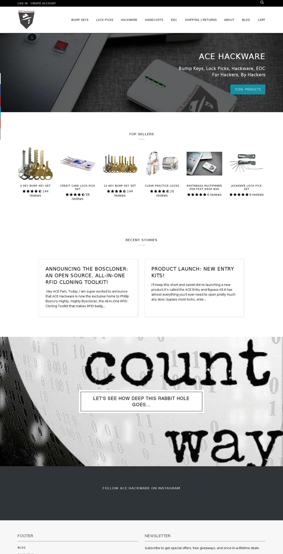 lockpickindonesia.com — Shopify storefront screenshot