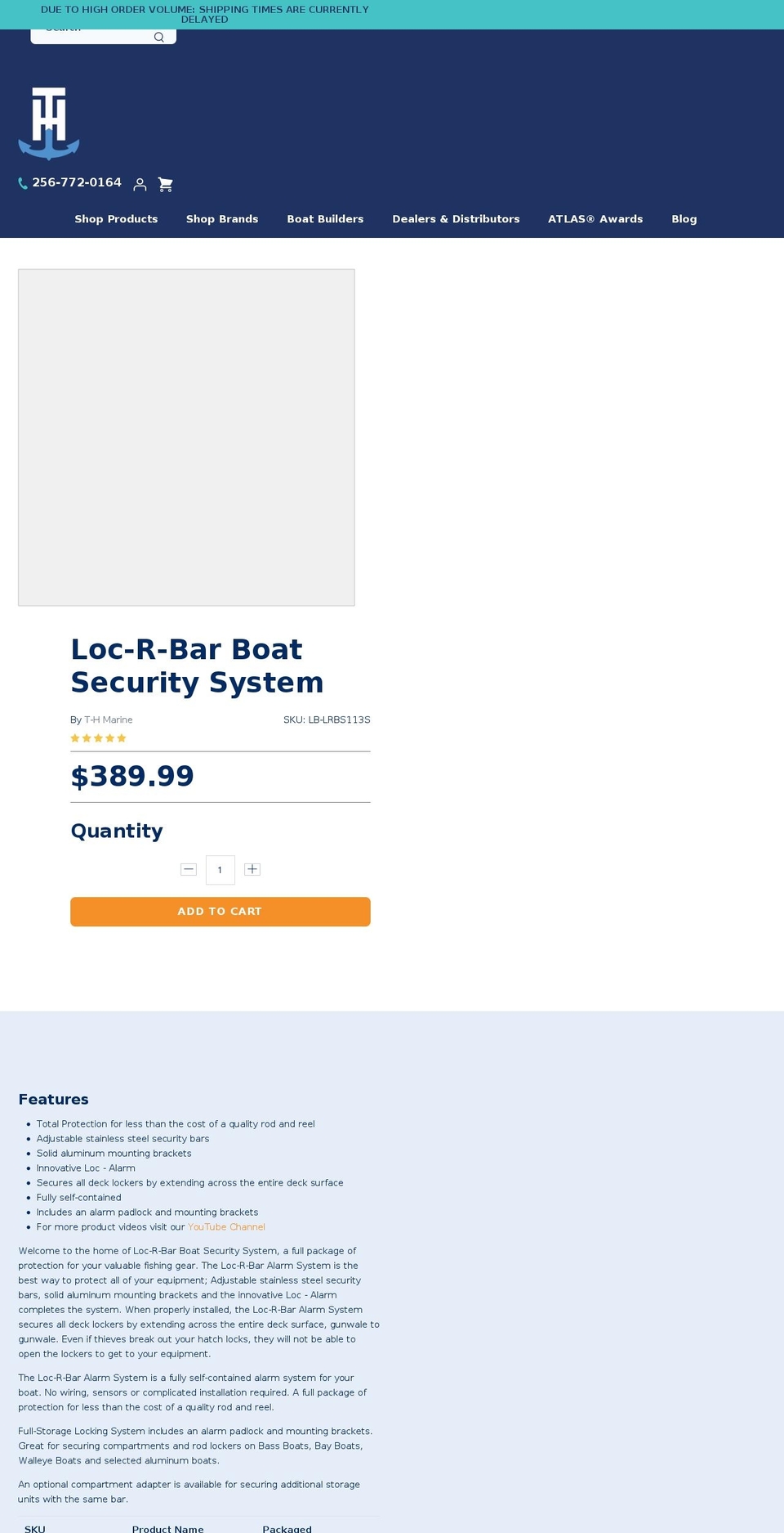 lockrbar.com — Shopify storefront screenshot