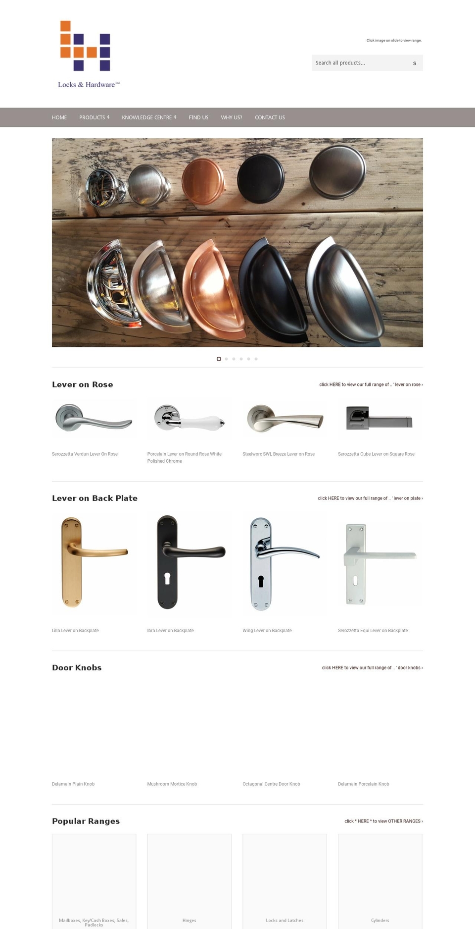lockshardware.net shopify website screenshot