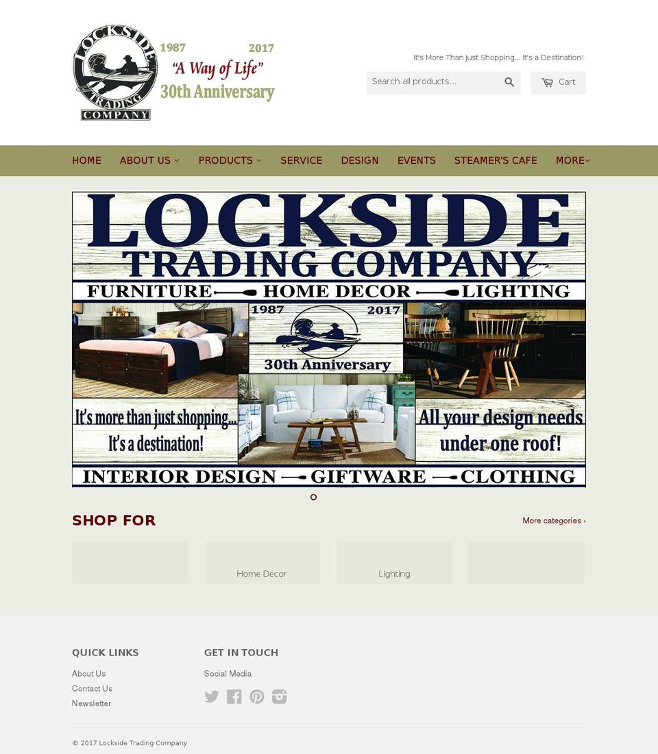 lockside.com shopify website screenshot