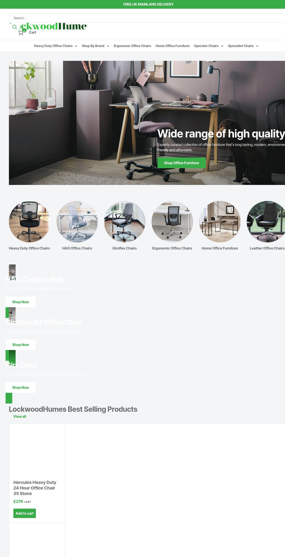 lockwoodhume.co.uk shopify website screenshot