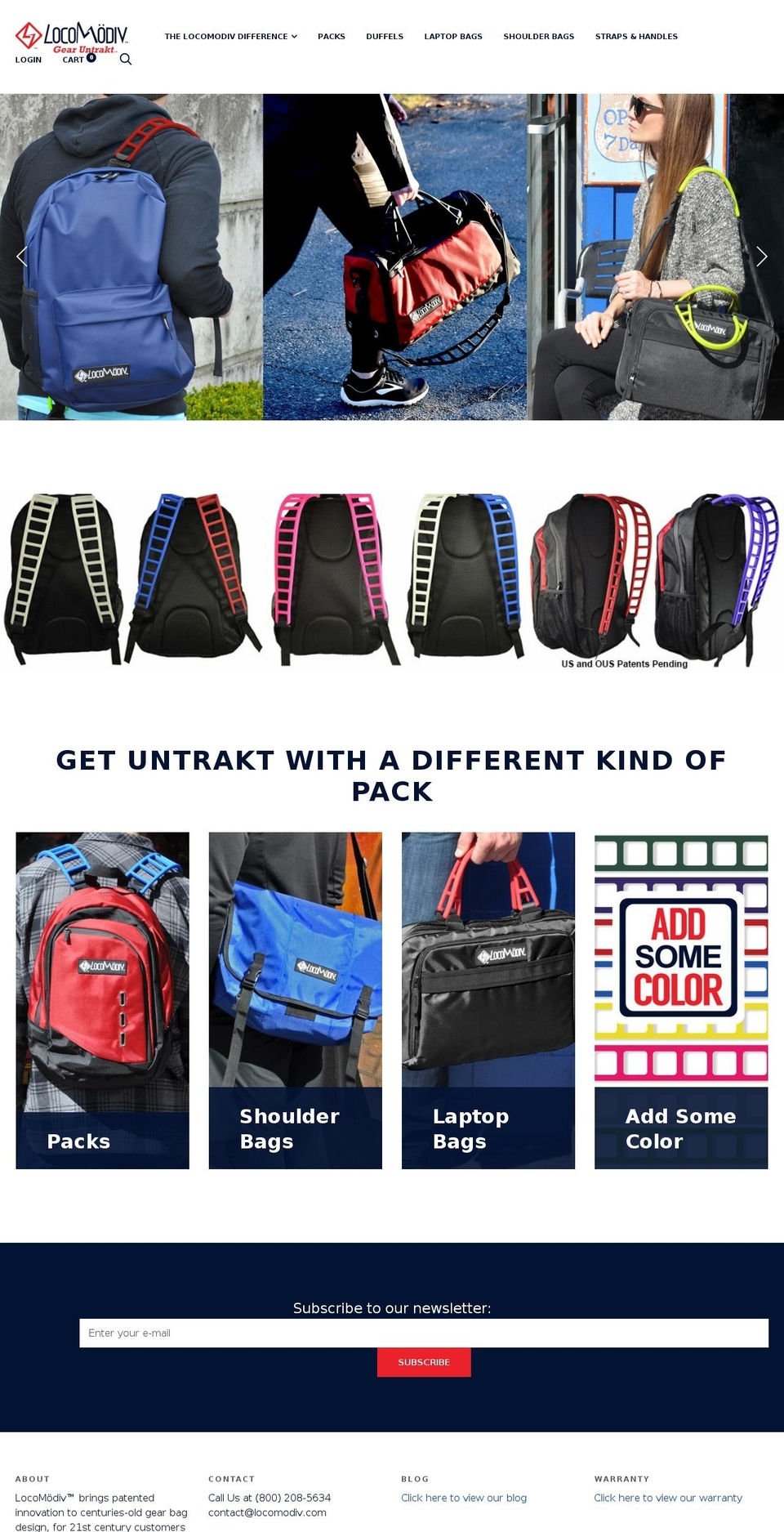 locomodive.com — Shopify storefront screenshot
