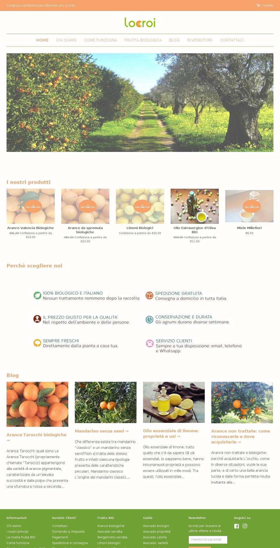 Locroi - Minimal 2 Shopify theme site example locroibio.com