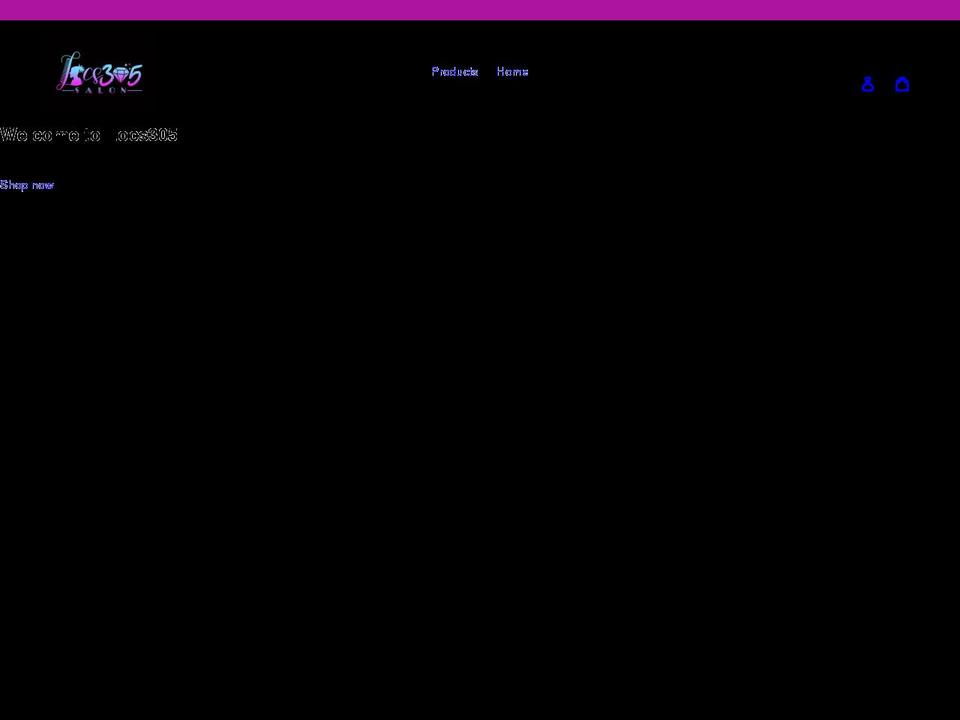 locs305.com shopify website screenshot