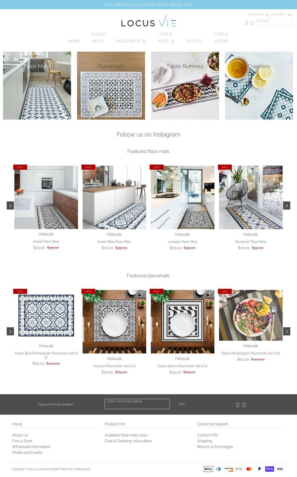 locusvie.com — Shopify storefront screenshot
