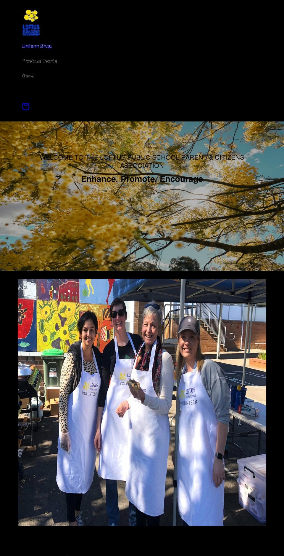 loftuspandc.com shopify website screenshot