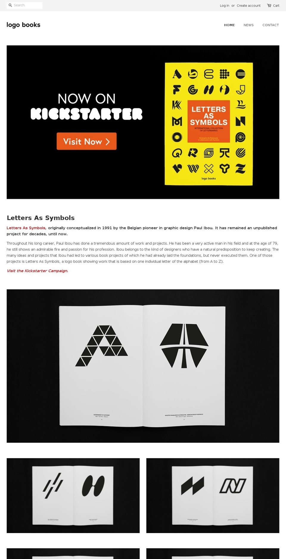 logo-books.com — Shopify storefront screenshot