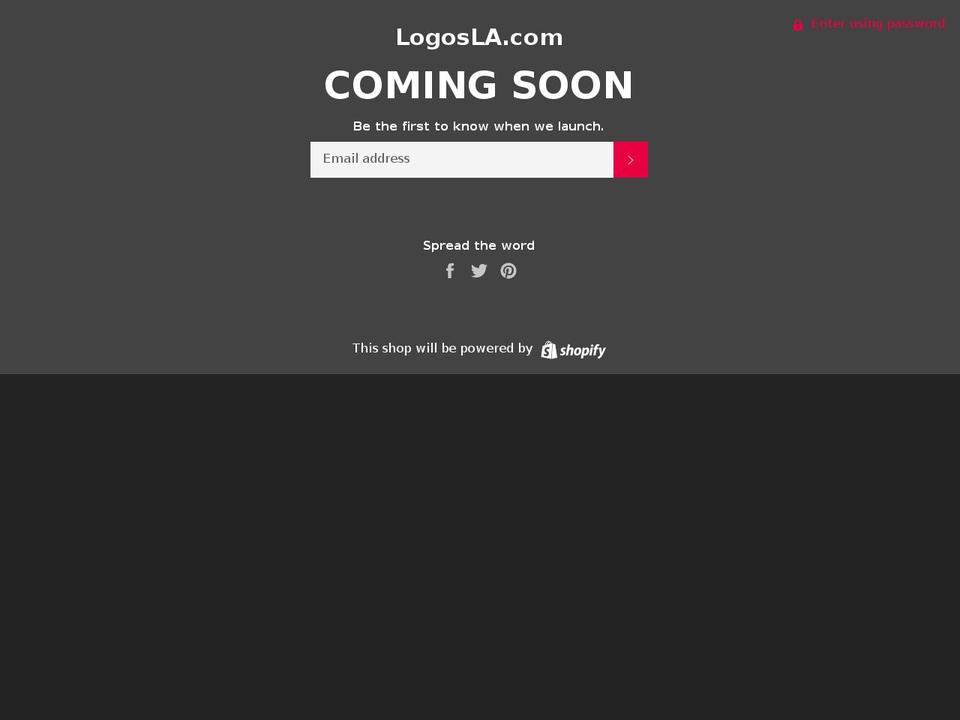 logosla.com shopify website screenshot