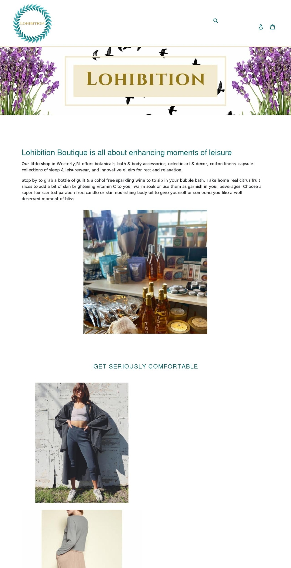 lohibition.com shopify website screenshot
