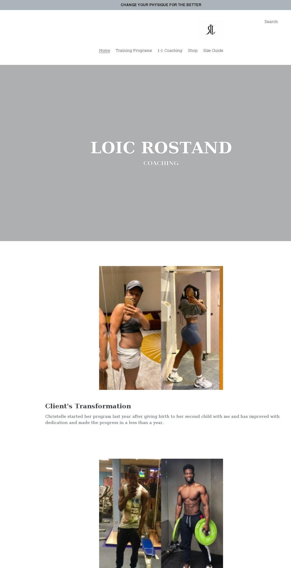 loicrostand.myshopify.com shopify website screenshot