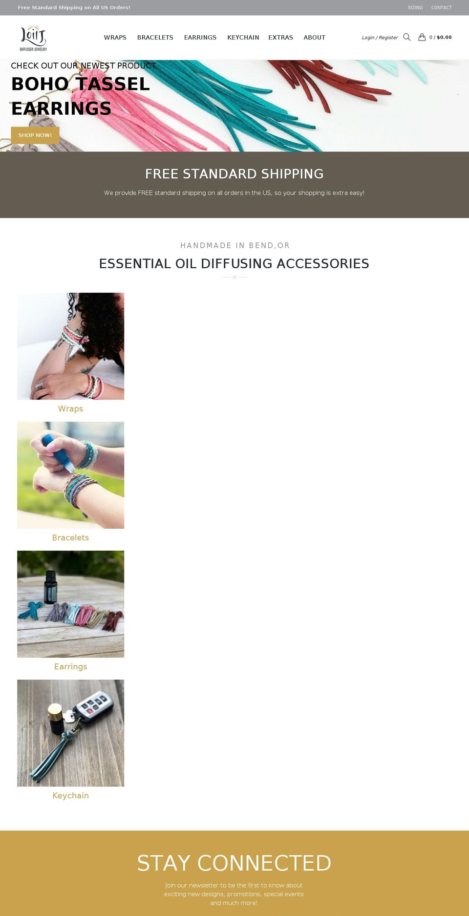 loilj.com shopify website screenshot