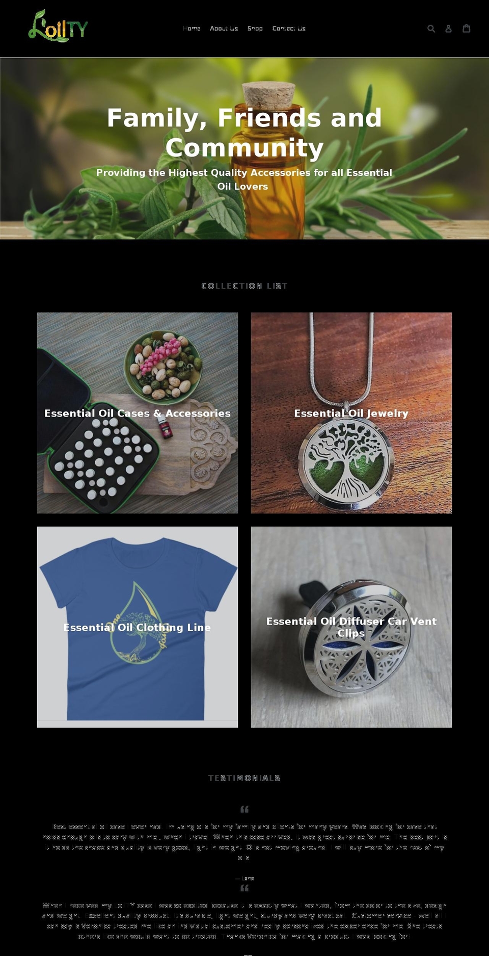 loilty.com shopify website screenshot